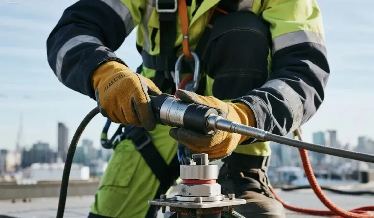 Anchor pull testing and recertification