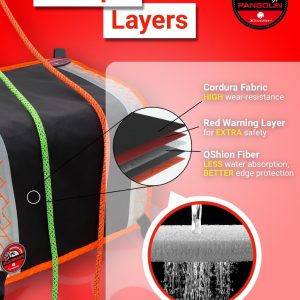 Pangolin chafe mat | Multiple layers rope defender